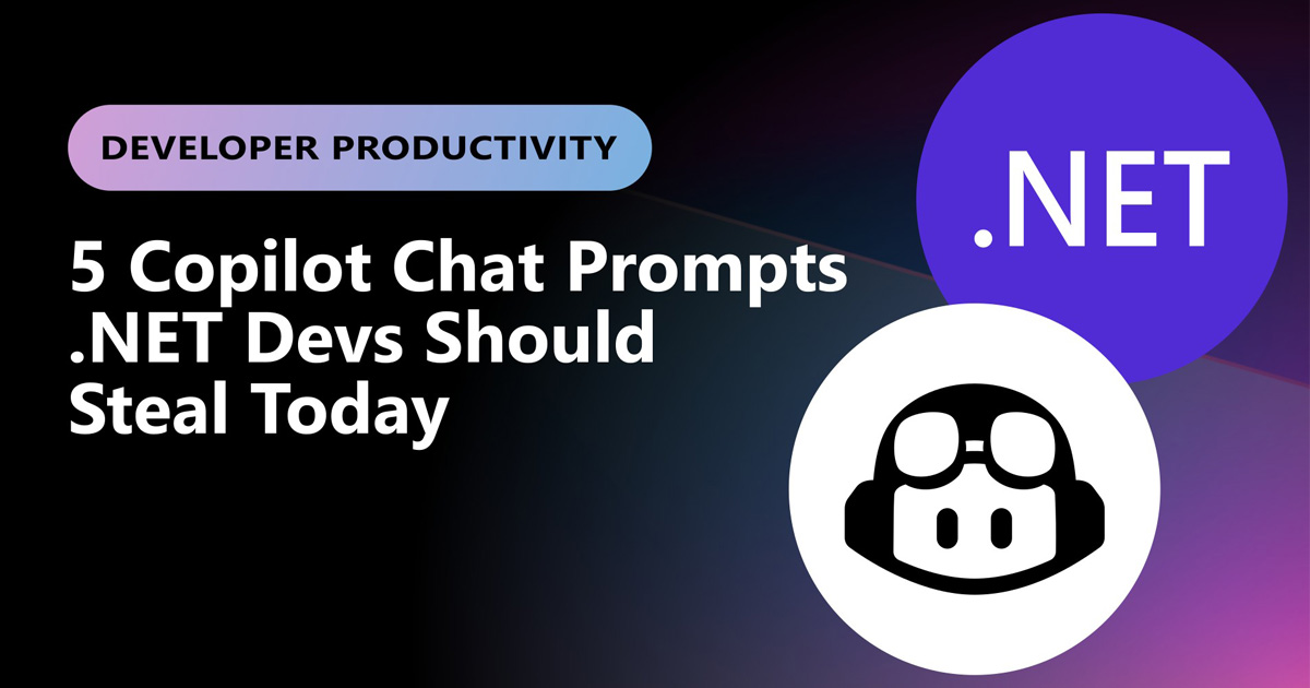 پرامپت طلایی Copilot Chat برای برنامه‌نویسان NET. -artificialintelligence - codingagents - -